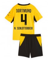 Borussia Dortmund Nico Schlotterbeck #4 Domácí dres pro děti 2026-27 Krátký Rukáv (+ trenýrky)